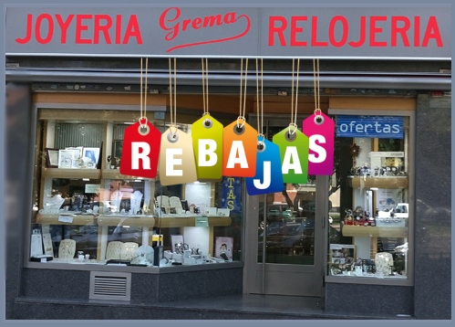 En Joyería Grema han empezado las rebajas